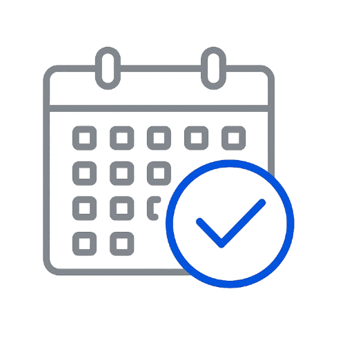 Test Order Scheduling Icon