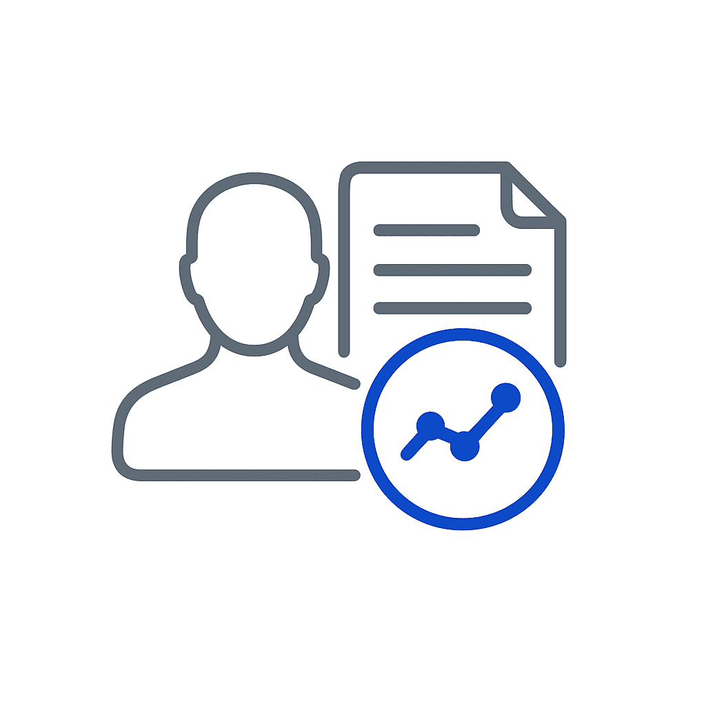 Patient Data Management Icon